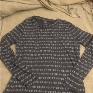 Mossimo gray long sleeve top